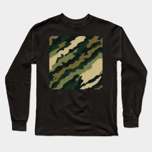 Copy of Camouflage Army Pattern, a perfect gift for all soldiers, asg and paintball fans! #30 Long Sleeve T-Shirt